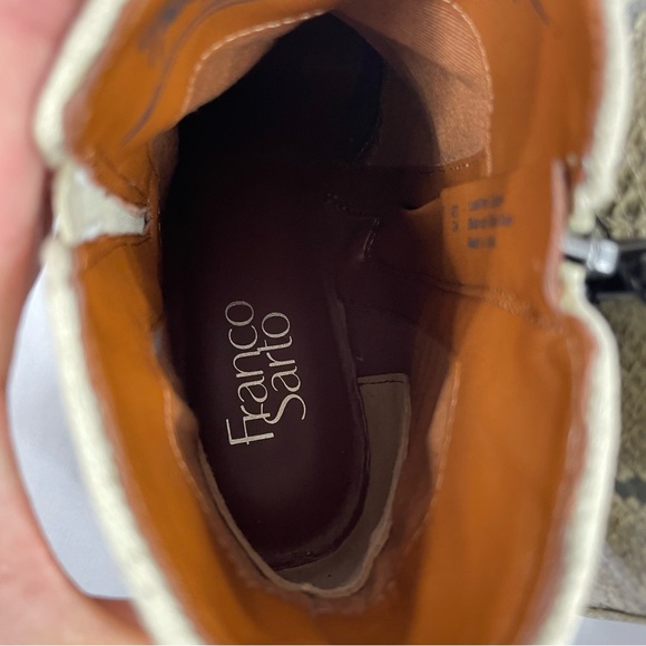 Franco Sarto Women’s Reptile Print Marcus Ankle Boot - Picture 13 of 13